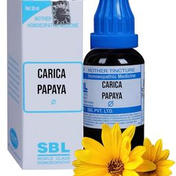 homocos SBL Carica Papaya Mother Tincture Q 30ml - Set of 1 Bottle image 1