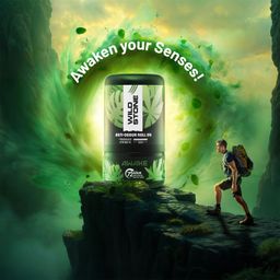 Wild Stone Awake Anti-Odour Roll On For Men, 50ml | Up to 72-Hour Odour Control | Enriched with Matcha tea and chamomile tea |Skin Friendly & Itch Free Deodorant Roll On | Long-Lasting Freshness image 2