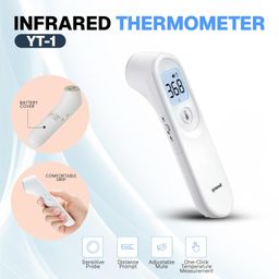 medilma Yuwell Digital Infrared Forehead Thermometer, Non-Contact, LCD Display with Fever Alert, ±0.2°C Accuracy image 2