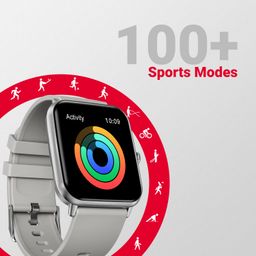 Fire-Boltt Ninja Call Pro Plus Smart Watch 1.83 inch with Bluetooth Calling, AI Voice Assistance, 100 Sports Modes IP67 Rating, 240 * 280 Pixel High Resolution (Grey) image 5