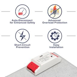 aziot WiFi + BLE Smart Circuit Breaker - 16Amp, Energy Metering, Compatible with Alexa & Google Assistant, Easy Install, Made in India image 5