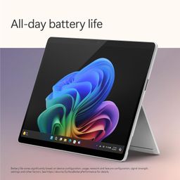 Microsoft New Surface Pro (11th Edition) - Windows 11 Home Copilot + PC - 13” LCD PixelSense Touchscreen - Qualcomm Snapdragon X Plus (10 Core) - 16GB RAM - 512GB SSD - Platinum - ZHY-00014 image 3