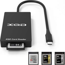 Stela Type C XQD Memory Card Reader,USB C XQD Card Reader, XQD Reader Compatible with G/M Series USB Upgraded Version image 1