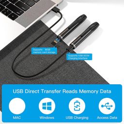 TECHNOVIEW Upgraded 2023 Mini Spy Camera Hidden Pen 1080p Small Nanny Cam Full HD Indoor Outdoor Video Audio Recording Secret Camera Free OTG Cable with[1 Year Warranty] image 5