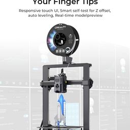 creality 3IDEA Ender 3 V3 KE 3D Printer, 500mm/s Max High-Speed 3D Printers with Auto Leveling, Dual Cooling, Smart UI and Dual Z-axis, Supports Smooth Printing image 4