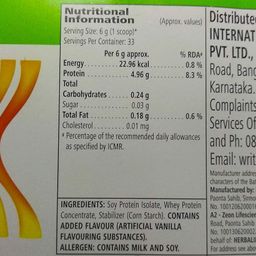 Herbalife Formula 1 Mango 500g with Personalized Protein Powder 200g and Afresh Lemon 50g Pack of 3 image 5
