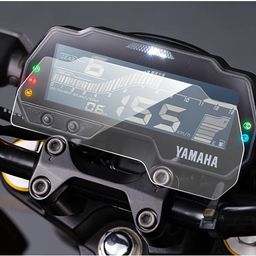 friendzon Screen Protector for Yamaha FZS-FI V4 2024 | YZF R15 V3 | MT-15 || Yamaha Instrument Cluster Protector || Speedometer accessories. [Not A Tempered Glass] (Clear) image 3