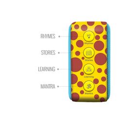 Saregama Carvaan Mini Kids - Pre-Loaded with Stories, Rhymes, Learnings, Mantras with Bluetooth/USB/Aux in-Out image 3