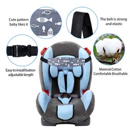Synlark® Head Band Strap Headrest for Sleeping Traveling - Adjustable, Comfortable, and Safe Head Support for Toddlers and Kids in Car Seats, Strollers, and High Chairs (Grey) image 5