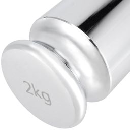 SINJEUN 2 Kg Calibration Weight, 2000 Kilogram Precision Steel Calibration Weight with Storage Case, Chrome Finish Calibration Weight for Digital Scale image 3