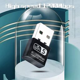 UniMarket® 2.4G 5G AC1200Mbps Wireless Network Card USB Adapter Dual Band WiFi Receiver RTL8812'$ image 4