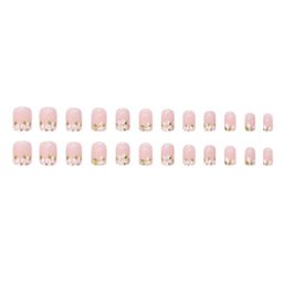 Buddy Jelly Trends Premium Designer 24pcs Stick-on Nails set, with Easy Glue Tab application, Nails are Reusable & Unbreakable (W1445) image 3