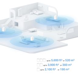 TP-Link Deco X10 AX1500 Whole Home Dual Band Mesh Wi-Fi 6 System, AI-Driven, Coverage up to 2100ft²,Connect up to 120 Devices,Ideal for Gaming&4K, Alexa and Google Home Compatible, Pack of 1 image 4