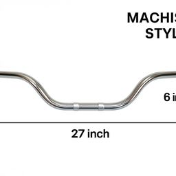 generic EAZ Machismo Handle Bar For Royal Enfield Bullet, Classic, Standard, Reborn and Universal Fit For All Bikes. image 5