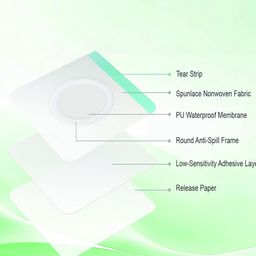inocean 50pcs Belly Button Patch, Castor Oil Patches for Belly Button, Leak-Proof Self-Adhesive Belly Button Patch, White, Portable, Suitable for All Ages image 4