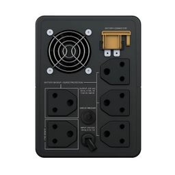 APC Back-UPS BX1100I-IN 1100VA, Tower, 230V, 5 India 3-pin 6A Outlets, AVR, W/O Auto Shutdown Software, an Ideal Power Backup & Protection for Home Office, Desktop PC & Home Electronics image 2
