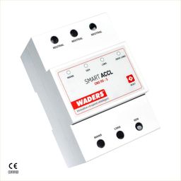 WADERS Automatic Changeover Switch with Circuit Breaker - ACCL - EB:32 Amps Gen:32 Amps | White image 2