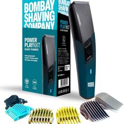 Bombay Shaving Company Power Play NXT Trimmer, 9 Weeks of trimming, 90 mins run time with Type C, 6 comb attachments, Self sharpening blades | Trimmer for Men image 1