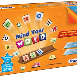 Frank Mind Your Word Board Game for Kids 7+ Years & Adults - Fun & Challenging Brain Booster Family Game | Improves Vocabulary & Strategic Thinking | Educational Game for Focus and Memory image 1