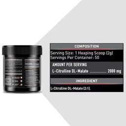 MuscleBlaze Citrulline Malate Powder(Unflavoured,100 G)| Supports Endurance & Muscle Pump,1 Count,50 Servings image 2