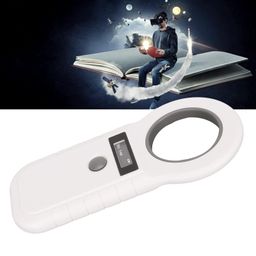 kufoo Animal Tag Scanner, Rechargeable Pet Microchip Reader Handheld Portable 2.4G Bluetooth for Resource Management (White) image 2