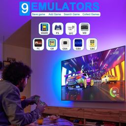 Voila Gamestick GD30 Retro Game Console – 35,000+ Built-in 2D/3D Games, Wireless Controllers, HDMI Output, Linux-Based Plug & Play TV Gaming Stick image 3