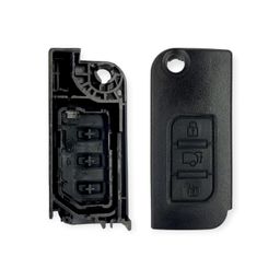 Abundance 3 Button Front Remote Key Shell Compatible for Mahindra XUV 500 Key Shell / case /pad (Front Shell only) image 1