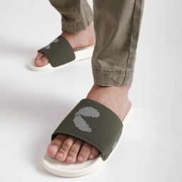 chupps Bandwidth Slider for Men, FOAM6 Upper Technology (6mm Foam) Snug Fit with ERGOX PLUS Footbed (Contoured & Cushioned) for Super Comfort Flip Flop Slipper image 2