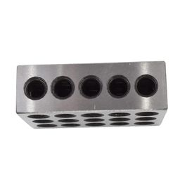 TINVHY 1-2-3 Blocks Matched Pair 23 Holes (1x2x3) Hardened Steel HRC 57-62 123 Ultra Precision Machinist Set Up Blocks 123 Jig image 4