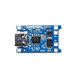 oceanlabz TP4056 Micro USB C-Type Mini Plug 5V 1A 18650 Lithium Battery Charging Protection Board image 4