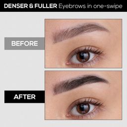 RENEE Browfill Eyebrow Pen - Black | Waterproof & Smudge-Proof | One Swipe Application | Micro Precision | Natural & Long-Lasting Finish | For Denser & Fuller Eyebrows | Easy to Use | Cruelty-Free image 4