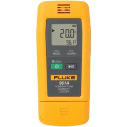 Fluke 961A Temperature Humidity Data Logger FDA Complaint USB Connection 32000 Points Record Capacity -30.0°C to 70.0°C IP54 Refrigerator Thermometer for Vaccine RH Monitor Freezer Cold Storage (1Pcs) image 1