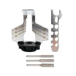 DY TOOLS Chainsaw Sharpening Attachment Rotary Tool Accessory Kit Chain Saw Sharpening Attachment Sharpener Guide Drill Adapter Head Ruler image 1