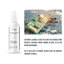 rightpure RIGHTPURE™ Iso-Propyl Alcohol 99.9% Spray 100 ml (Pack of 2) Laboratory Reagent Grade For Technical and General Purpose Use image 3