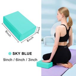 myzon PAVITR Shop High Density EVA Foam Bricks Yoga Foam Exercise Block Improve Strength and Aid Balance and Flexibility - Set of 2 image 4