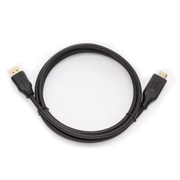 amazon basics AmazonBasics 6-Feet DisplayPort (not USB port) to HDMI Cable, Black image 3