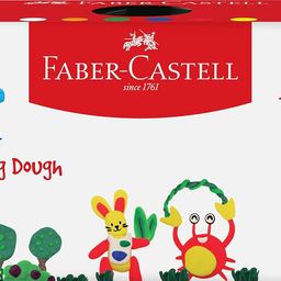 Faber-Castell Modelling Dough - Pack of 6 (Assorted) image 1