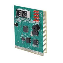wowobjects Wowobjects® PC Diagnostic Card, 4 Digit Standard PCI ISA Port PC Analyzer Tester, Dual Post Code Display Desktop Diagnostic Card for PC Motherboard | image 4