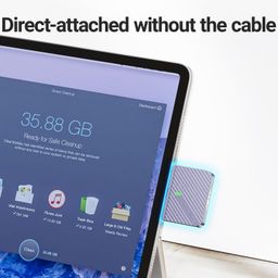 JEYI 2230 Only M.2 Enclosure, Direct-Attached Wireless USB C 10Gbps M.2 NVMe SSD Enclosure Adapter, 2tb Max - i9 Zebra 2230C image 4