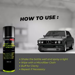 turning point natural care Turning Point Rust Off Multipurpose Spray 120ml Pack of 2 | Powerful Spray With Advance Formula Of Rust Dissolver & Surface Protectant For Instant Rust Removal For Bike & Home image 5