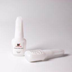Buddy Jelly Trends Strong Nail Glue Bottle, 10g, Easy Application with Cap-On-Brush-Applicator, Strong Hold for 2-4 Weeks, Travel Friendly, Perfect for Personal, Professional and Salon use image 2