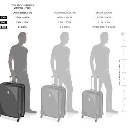 vip Widget Durable Polyester Soft Sided Check-in Carry-On Luggagewith 4 Spinner Wheels with Quick Access Front Pockets (Large, 79Cm, Red) image 5