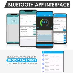 Decibel Meter Wireless Sound Decibel Meter with App Data Logging Bluetooth Portable Sound Level Meter 30~130dBA High Accuracy SPL Meter for Classroom, Office, Home and etc. image 5