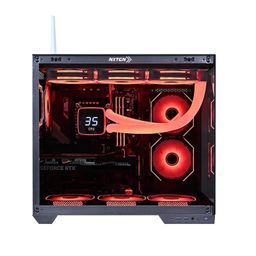 NXTGN CX4 Core i9 14th Gen High-End Gaming PC | RTX 5070 12GB GDDR7 | 192GB DDR5 RAM | 2TB NVMe SSD + 4TB HDD | Z790 WiFi/Bluetooth Motherboard | 360 Liquid Cooled | Gaming/AI & LLM's/Server PC image 1