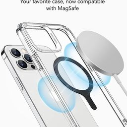 LIRAMARK Adapter Ring for MagSafe, Magnetic Adapter Compatible with Android, Magnetic Phone Attachment Ring for iPhone, Samsung, Pixel, OnePlus and More (Pack of 2) image 2