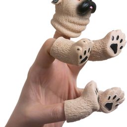 TOYRENTTO Playful Pug Hand Puppet Toy Interactive Storytelling, Imaginative Play, and Educational Fun for Toddlers Interactive Finger Toy for Kids and Adults image 5