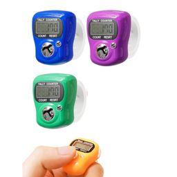 Manual Hand Finger Counting Machine Digital Head Electronic Tally Counter for Cricket Umpire and Various Counting Purpose Tally Counter Finger Ring.clicker Counter (Tally Counter Pack 3) image 1