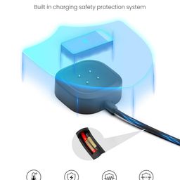 sinoacc Charger for Fitbit Sense Versa 3 Smartwatch 3.3Ft Fast Charging Replacement Fitbit Sense 2,Sense,Versa 4,Versa 3 Charger USB Charging Cable Dock(not for Fitbit Versa 2/Versa 1/se/Versa lite) image 3