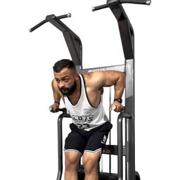 Bodylean Fitness Multi Functional Chin Up Dip Assisted Machine Lebra Series - Achieve Your Fitness Goals with Customizable Assistance Levels, Engage Multiple Muscle Groups, and Enjoy Stability in a Space-Saving Design image 3