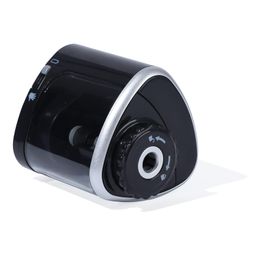 Brustro Semi-Auto Pencil Sharpener | Battery Operated + Manual |Electric Sharpener, Fast Sharping, Automatic, Ideal for Kids and Adults, Professional Artists, Auto feed for Home, Office and School use image 5